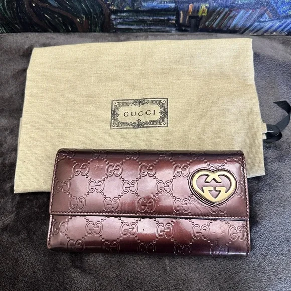 Gucci Long Wallet with lovely GG heart ♥️ - Picture 2 of 14